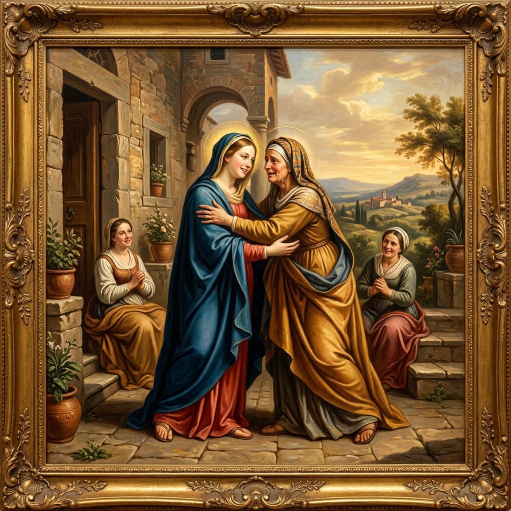Nawiedzenie św. Elżbiety przez Maryję