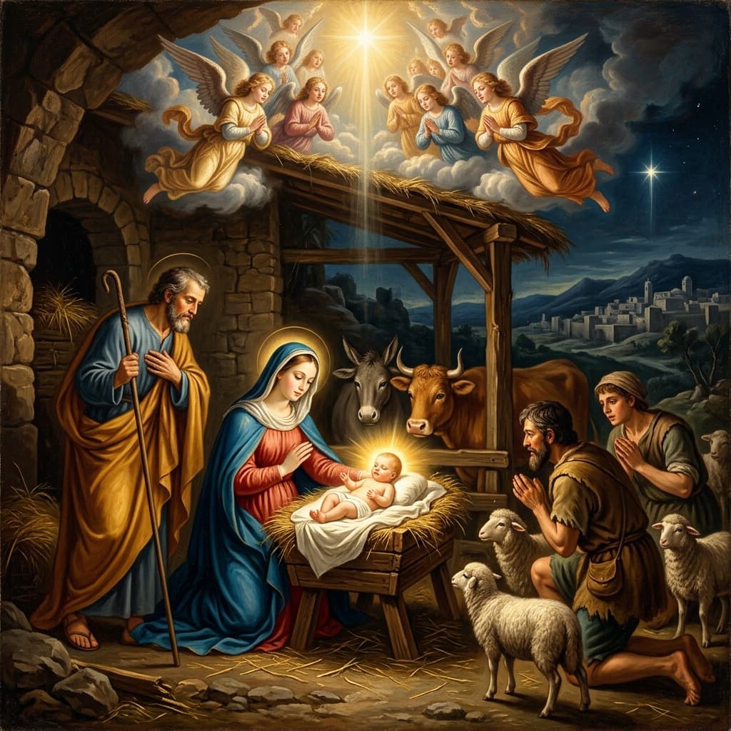 Narodzenie Dzieciątka Jezus w Betlejem